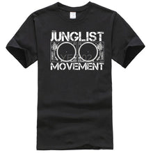 Load image into Gallery viewer, JUNGLIST MOVEMENT T SHIRT DNB DRUM AND BASS RAVE