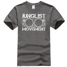 Load image into Gallery viewer, JUNGLIST MOVEMENT T SHIRT DNB DRUM AND BASS RAVE