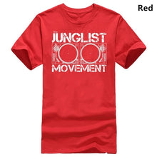 Load image into Gallery viewer, JUNGLIST MOVEMENT T SHIRT DNB DRUM AND BASS RAVE