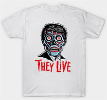 Load image into Gallery viewer, THEY LIVE T Shirt 1980's FILM MOVIE Tee Shirt Cool Gift Personality
