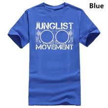 Load image into Gallery viewer, JUNGLIST MOVEMENT T SHIRT DNB DRUM AND BASS RAVE
