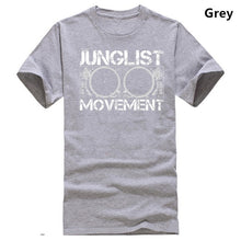 Load image into Gallery viewer, JUNGLIST MOVEMENT T SHIRT DNB DRUM AND BASS RAVE
